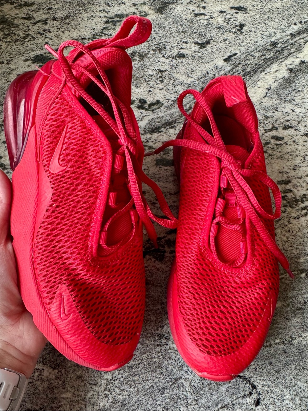 Nike Air Max 270 Red. Size 2Y. *Runs like 1Y* VGUC.